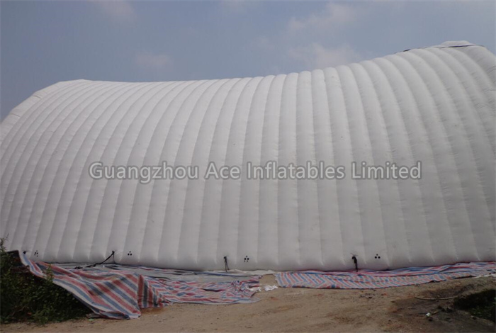 Tente de hangar d'entrepôt gonflable géante et étanche à l'air - personnalisable pour l'événement 5