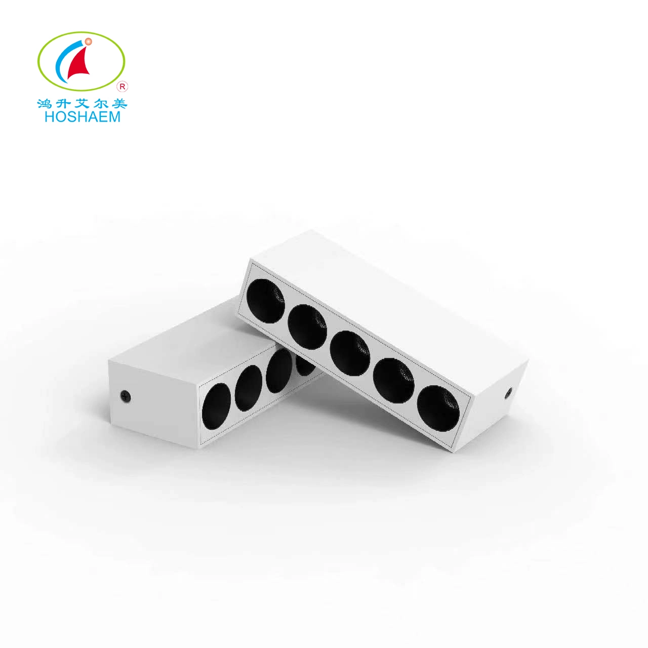 Hongsheng HOSHAEM LED Grill Lumière Linéaire 10W Accueil Commercial Luminaire Architectural Surface Monté Fabricants D'éclairage Linéaire 1