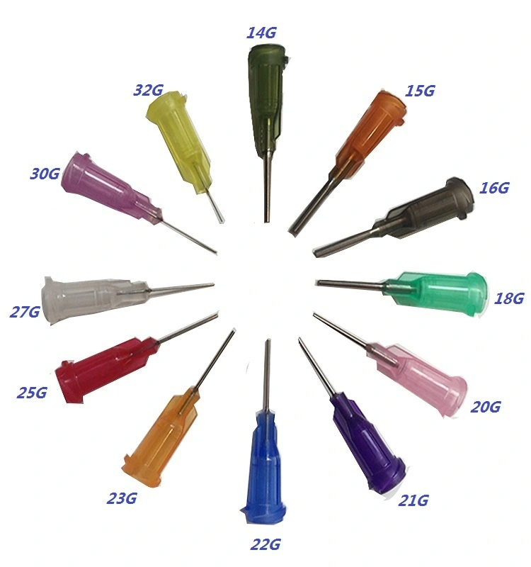14G 16G 18G 20G 22G 24G 25G 26G 27G PP Syringe Dispensing Tips Para sa Paggawa ng Plant Paggamit ng Glue Dispensing Needle 1