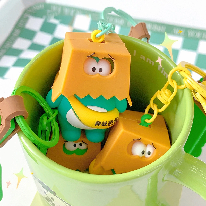 Hot Selling Soft Pvc Keyrings 5