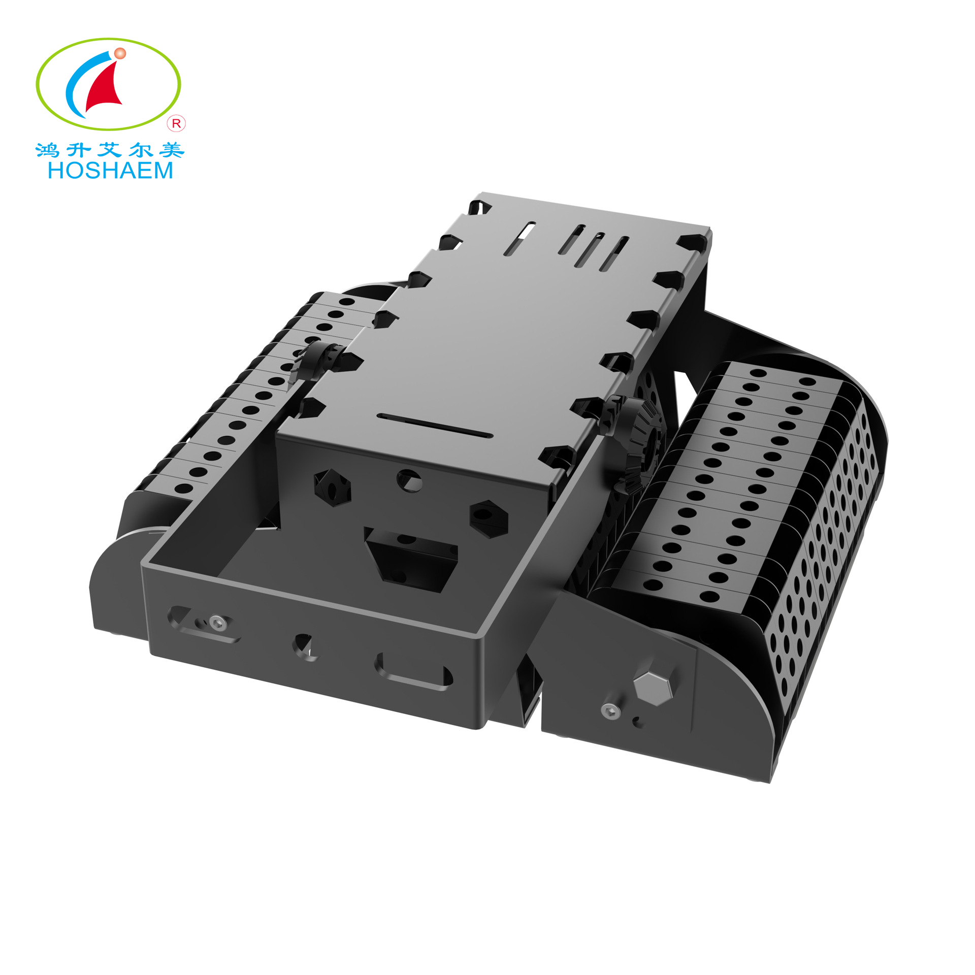 Hongsheng HOSHAEM LED Luzes de inundação para estádio 100W IP65 à prova d'água 13600lm 6000K Luz do dia Branca Fabricantes de iluminação externa 6