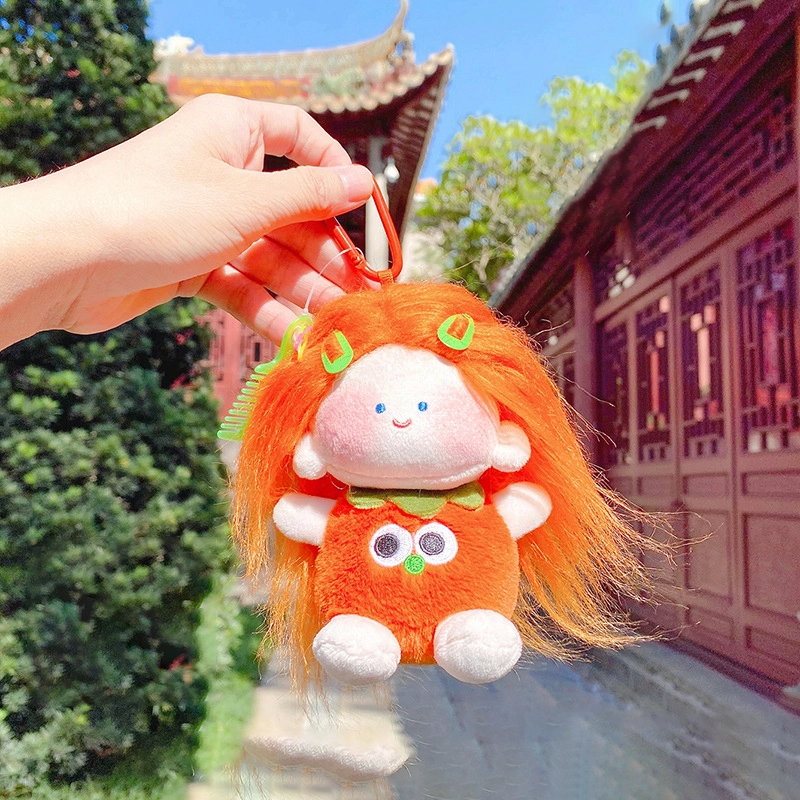 Arashi sister persimmon series fabric doll buckle good persimmon even (persimmon persimmon as you wish) accessories RANHONG 1