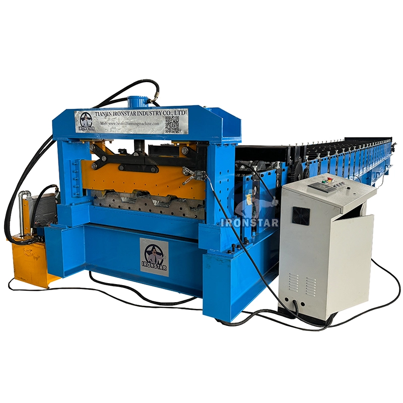 IRONSTAR 1-1.5 mm Floor deck roll forming machine 1