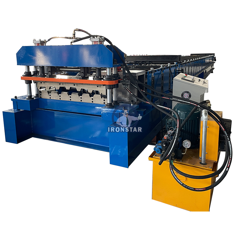 Machine de formage de rouleaux de plancher de pont IRONSTAR 1.5 B en Amérique 3