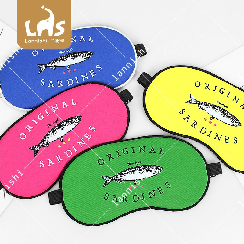Hot herring canned eye mask ice pack eye mask canned fish Korean version of the trend of small gifts wholesale RANHONG 1