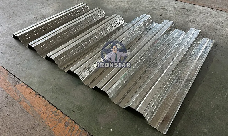 Metal Deck Forming Machine L/C - for Construction - IRONSTAR 5
