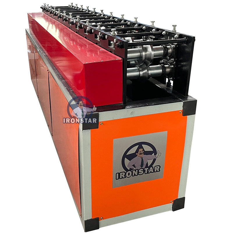 IRONSTAR 0.4 mm 30*30mm ceiling angle bead roll forming machine in Bangladesh 1