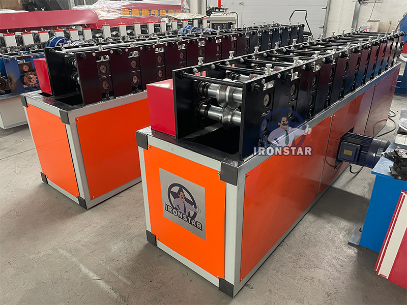 IRONSTAR 0.4 mm 30*30mm ceiling angle bead roll forming machine in Bangladesh 3