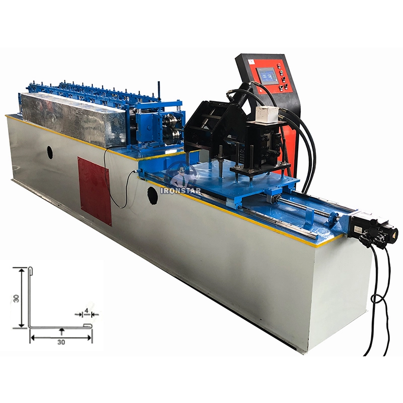IRONSTAR 25*25mm ceiling angle bar roll forming machine in Egypt 1