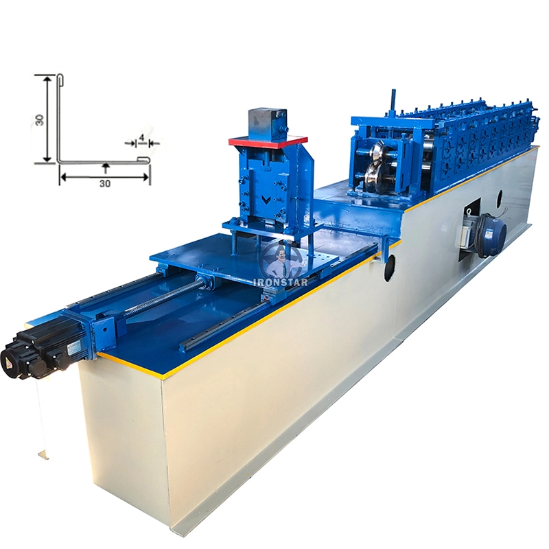 IRONSTAR 25*25mm V shape angle bar roll forming machine in Zambia 1