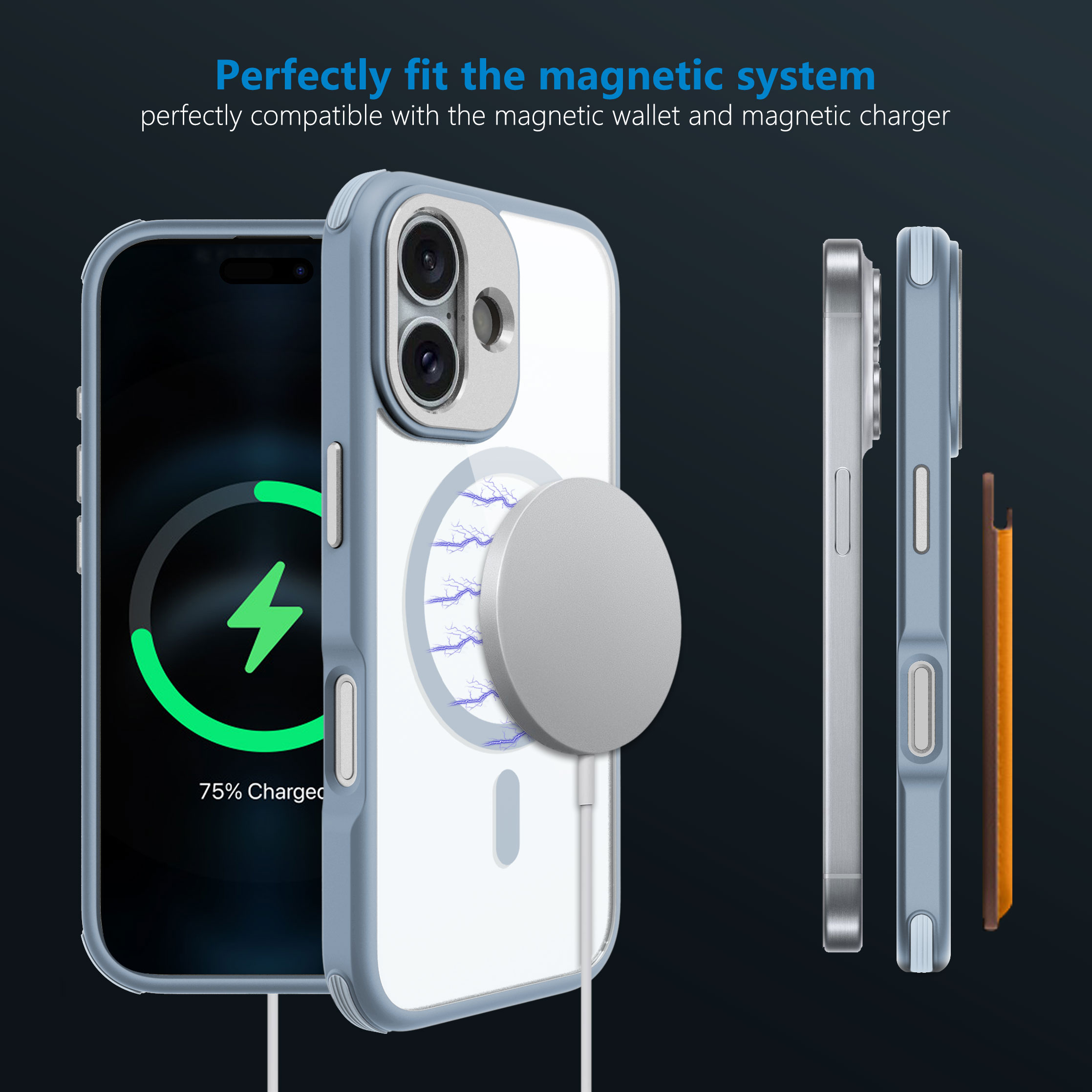 Neue stoßfeste TPE-Stoßschutzhüllen für die iPhone 16-Serie 9