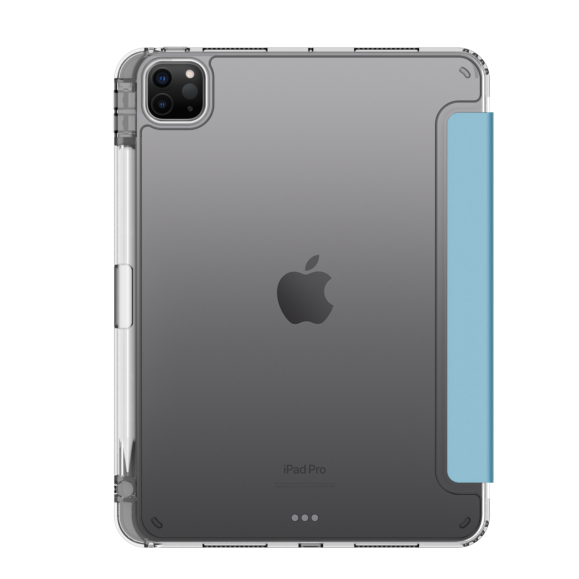 Étui Premium pour nouvel iPad 2024, étui Transparent anti-rayures avec coin de rebond pour iPad Air 11 13 6/5 iPad pro 11, housse en cuir 5