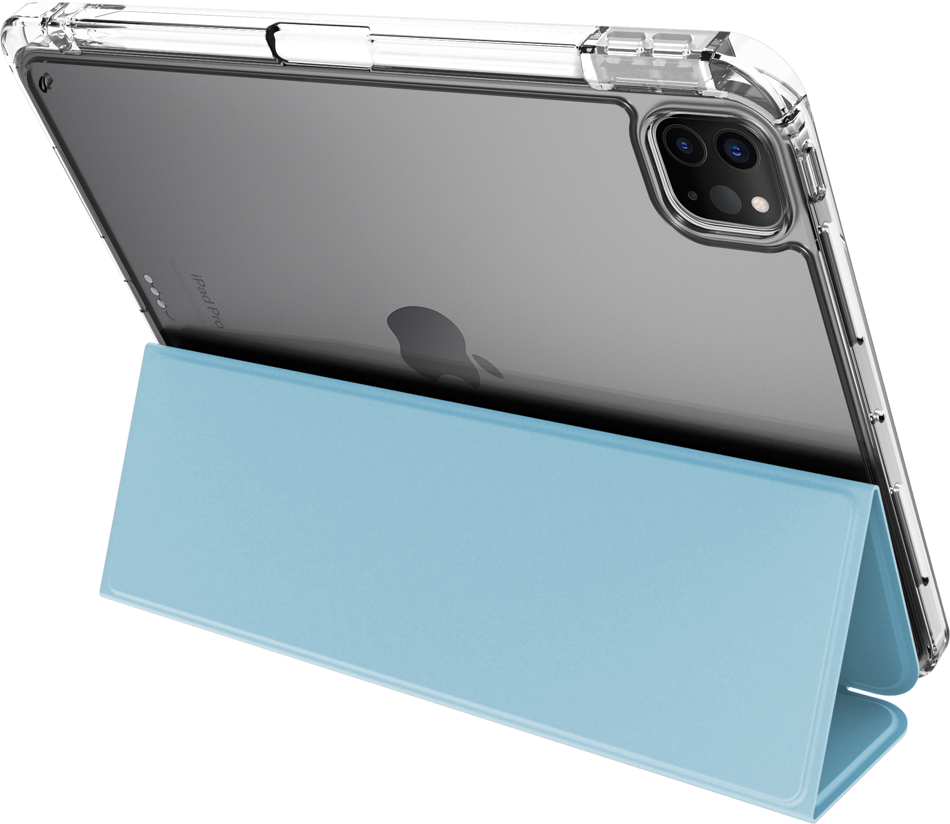 Étui Premium pour nouvel iPad 2024, étui Transparent anti-rayures avec coin de rebond pour iPad Air 11 13 6/5 iPad pro 11, housse en cuir 6