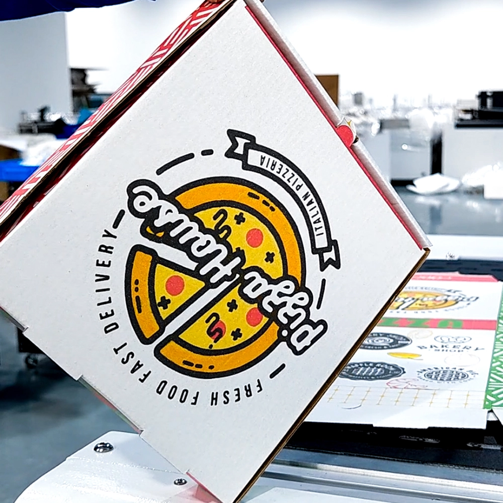 Kelier High Quality Wholesale Pizza Box Printing Machine Single Pass Printer 1