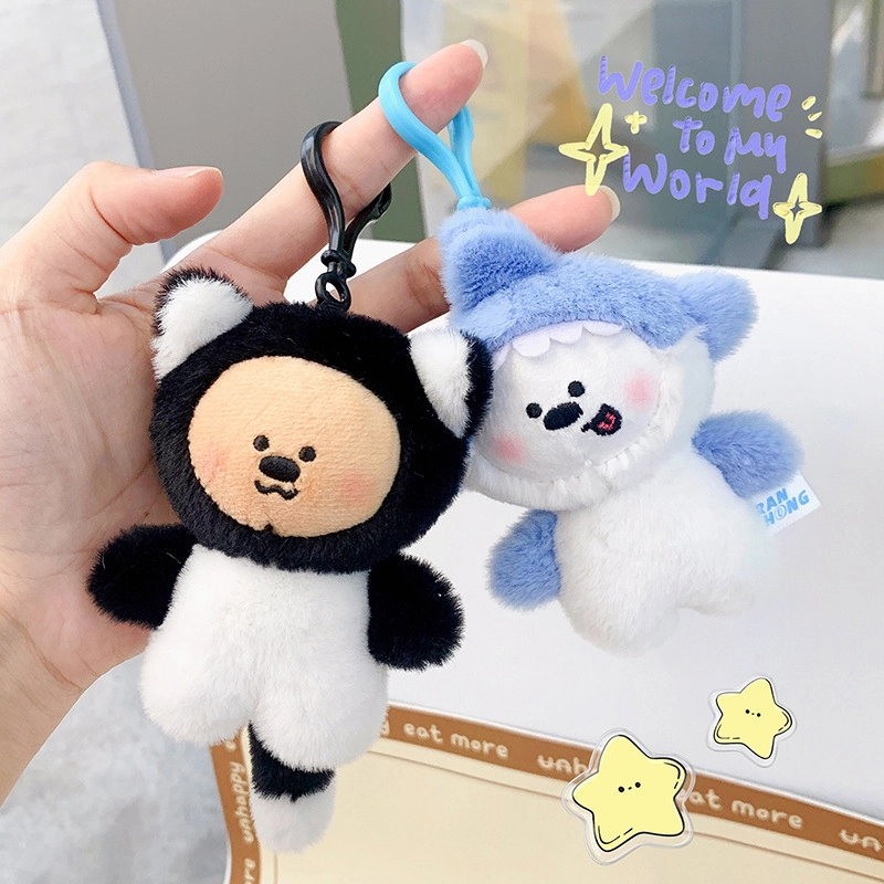 High-quality Soft Teddy Bear Keychain for Sale 5