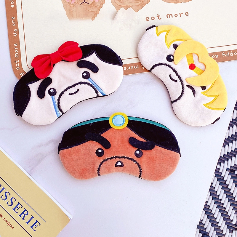Small gift princess strong man ice bag eye mask blackout sleep eye mask children adult eye masks RANHONG 1