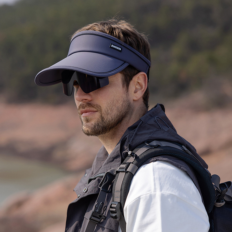Men's UV Resistant Sunglasses Baseball Cap for Outdoor Sports 2