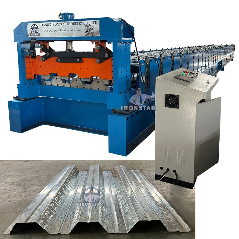 IRONSTAR 3 inch deck floor roll forming machine in America 1
