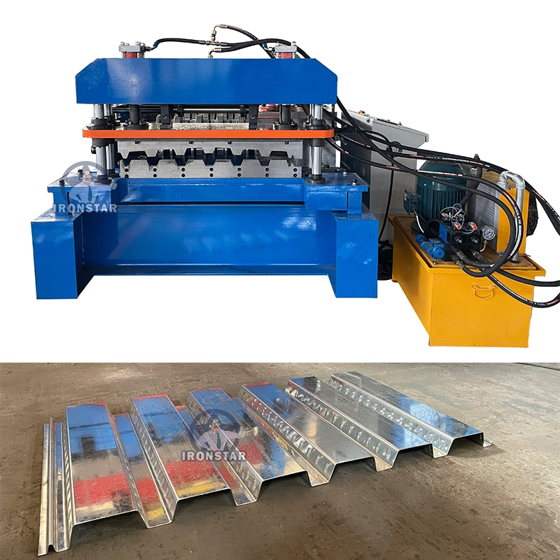 IRONSTAR 1.5 B deck floor roll forming machine in America 1
