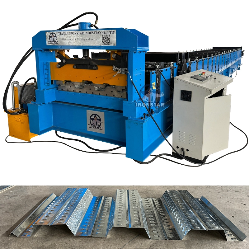 IRONSTAR metal deck roll forming machine in Ecuador 1