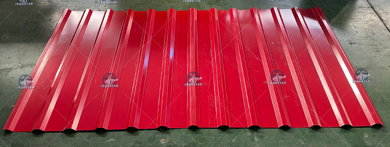 IRONSTAR U panel roll forming machine in America 5