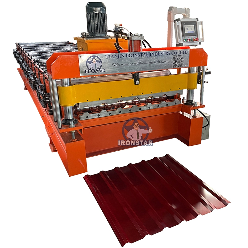IRONSTAR U panel roll forming machine in America 1