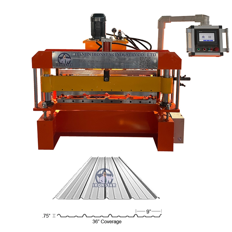 IRONSTAR AG panel roll forming machine in America 1