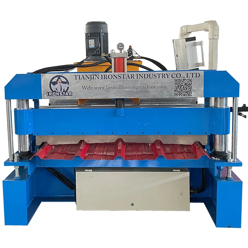 Professional Trapezoidal Sheet Roll Forming Machine Trapezoidal Sheet Roll Forming Machine Company 3