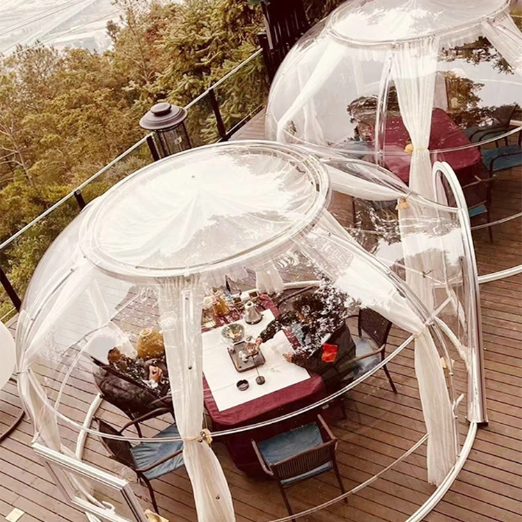 Guryaha Qubbada ee Prefab Polycarbonate oo leh 3m 4m 5m Si Wada Jir ah Loogu Cuno 1