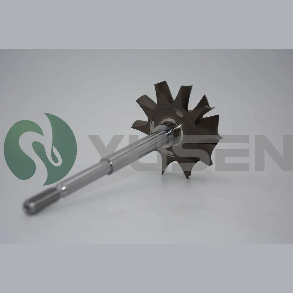 184409 Turbine wheel shaft Suit BorgWarner Turbos 179603 149291 180955 310620 186261 4LEC-283, 4LEC283, EC-283 4LE504 4LE354 4LF444 4LE-292 Ind. 72.1 mm, Exd. 91. mm, 6+6 1