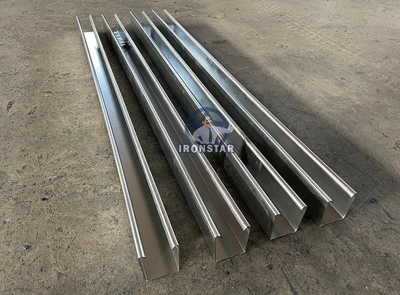 Roller Shutter Roll Forming Machine Tianjin Port - for Construction - IRONSTAR 4