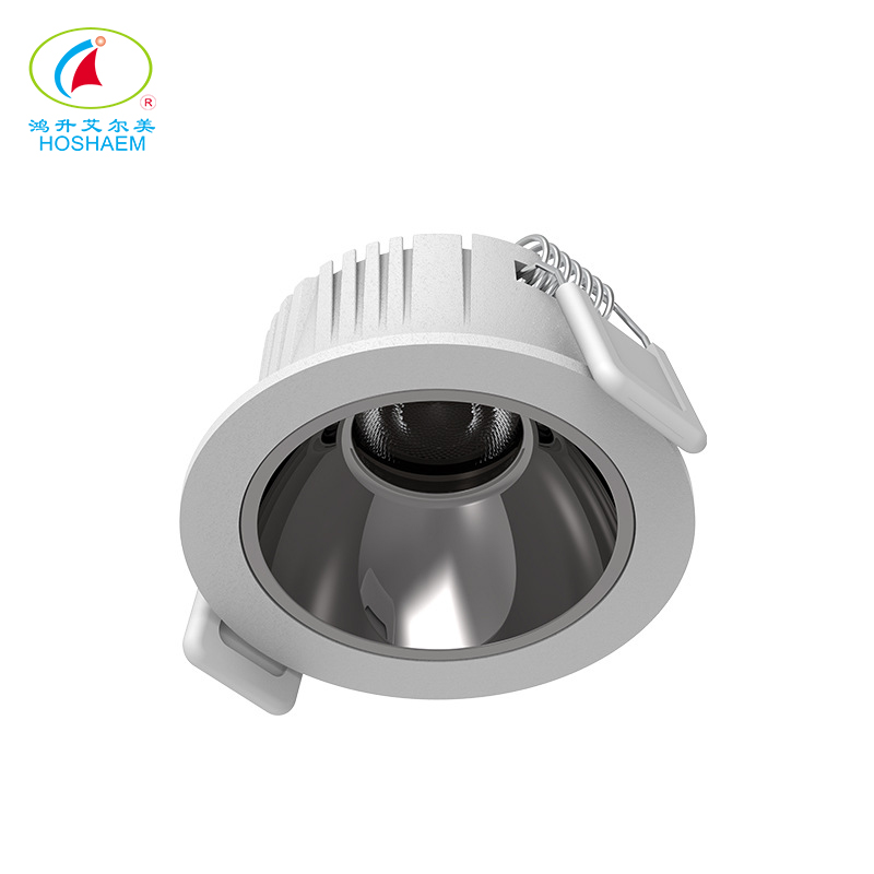 Hongsheng HOSHAEM Cob Led Downlight iluminación empotrada LED de 2 pulgadas 5W proyector CRI90 5 años de garantía fábrica de iluminación 1