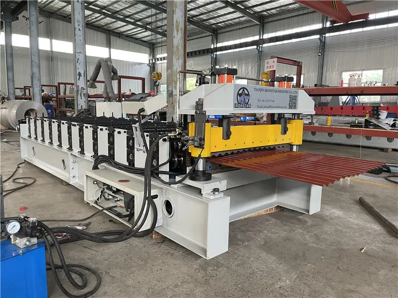 Corrugated Sheet Rolling Machine 40 Working Days Tianjin Portcompany 5