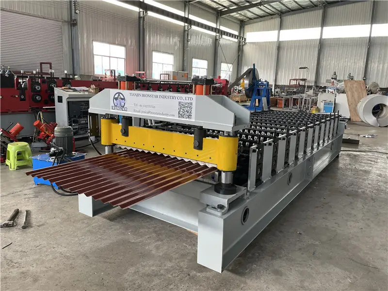 Corrugated Sheet Rolling Machine 40 Working Days Tianjin Portcompany 4