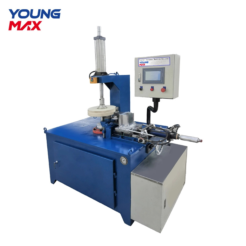 Youngmax cookware side shrinking machine 1