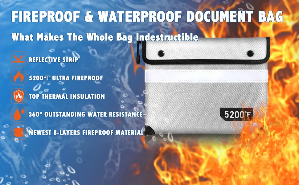 For Market Fire Waterproof Bag by Sanjiu 2