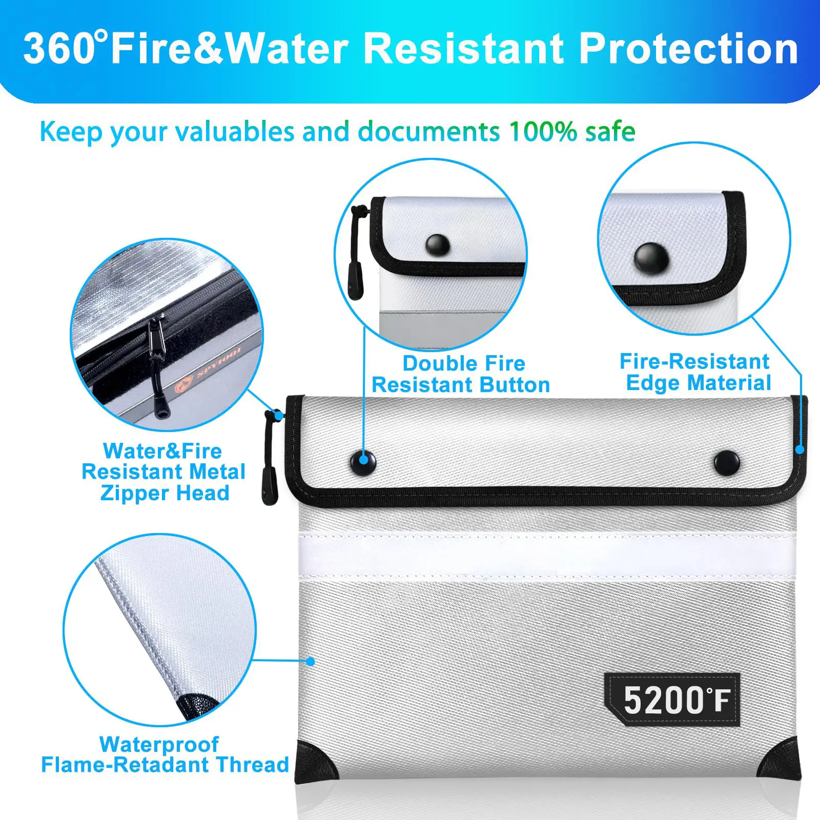 For Market Fire Waterproof Bag by Sanjiu 12