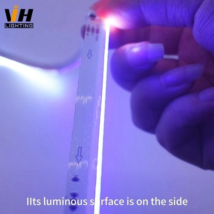630chips RGB SPI Side View COB LED Strip Light VH-3104-630 1