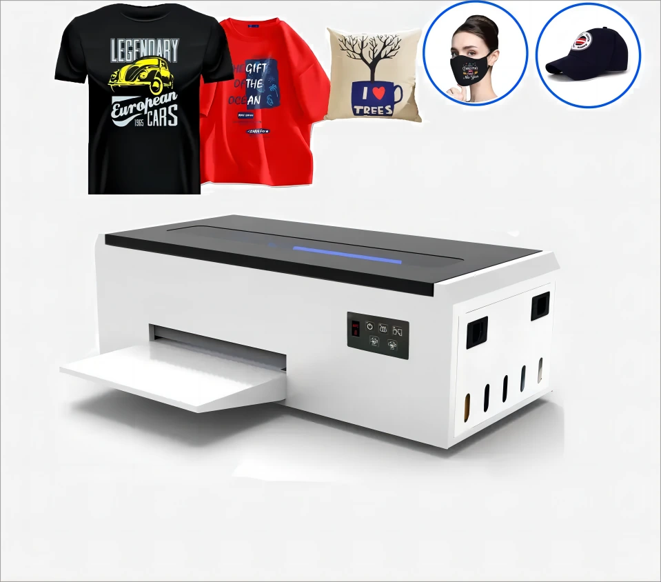 Willdone A4 L805 ใหม่ DIY Digital Inkjet เสื้อยืดพิมพ์ฟิล์ม PET Transfer DTF เครื่องพิมพ์หลากสี 1