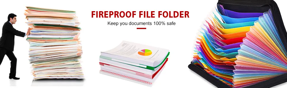 Factory Direct Water and Fireproof Document Bag Personalized Best Brand 14