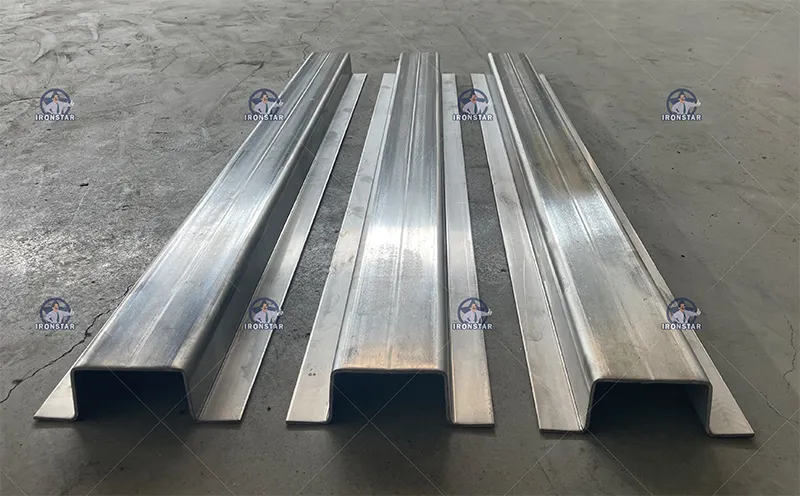 Omega Purlin Making Machine LC - for Prefabricated Containers - IRONSTAR 6