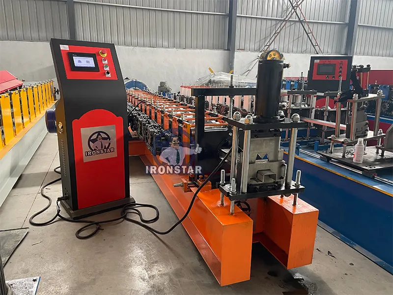 Omega Purlin Making Machine LC - for Prefabricated Containers - IRONSTAR 3