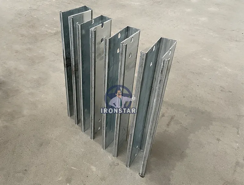 Omega Purlin Roll Forming Machine for Sale for Prefabricated Containers LC 3