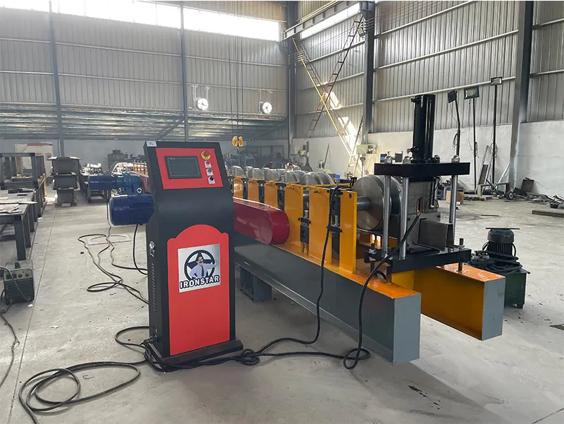 High Quality Omega Purlin Cold Roll Forming Machine for Prefabricated Containers 4