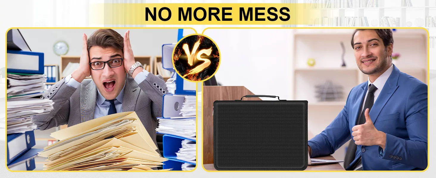 Waterproof and Fireproof Document Bag Sanjiu 15