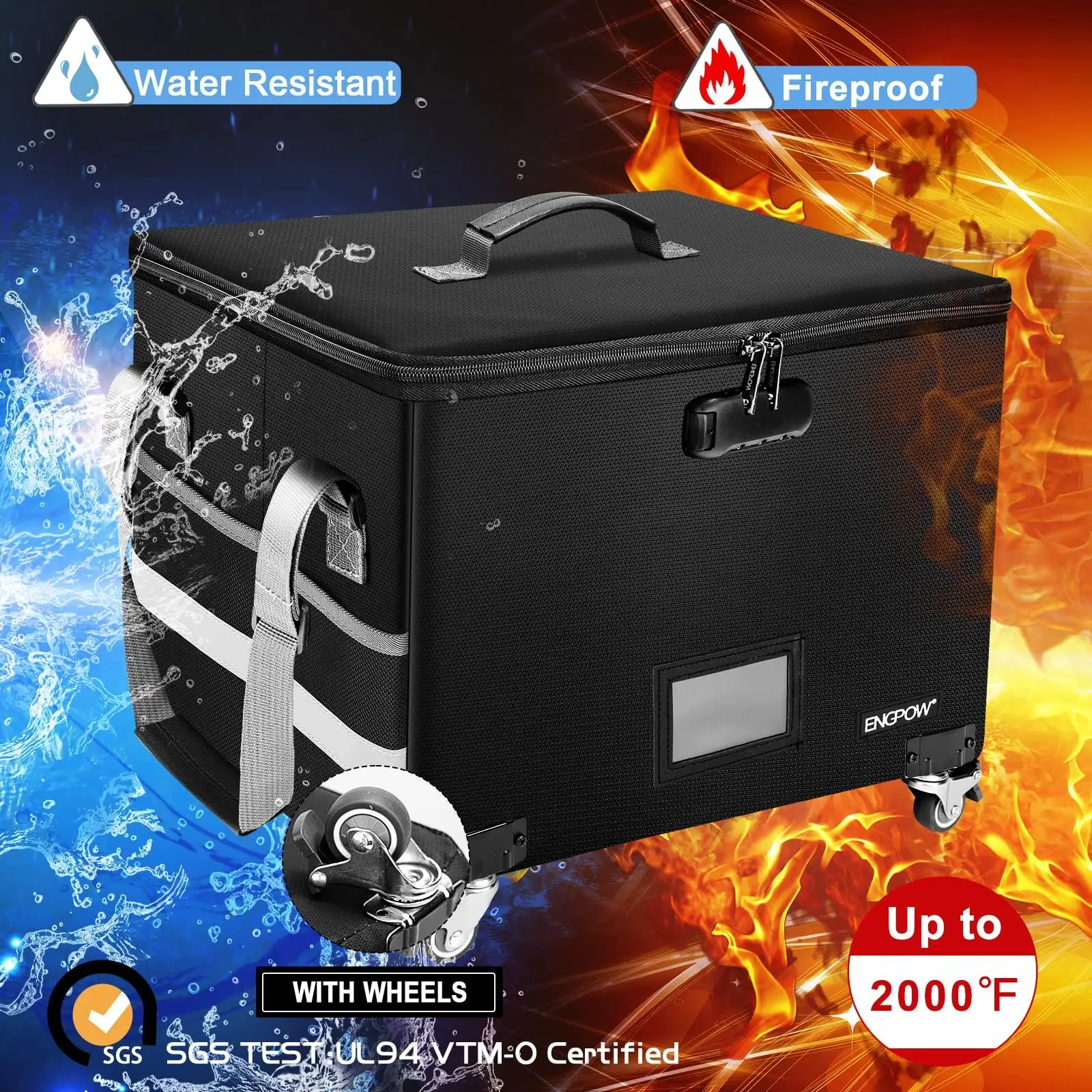 Factory Direct Fireproof Waterproof Document Storage Personalized for Wholesale 2