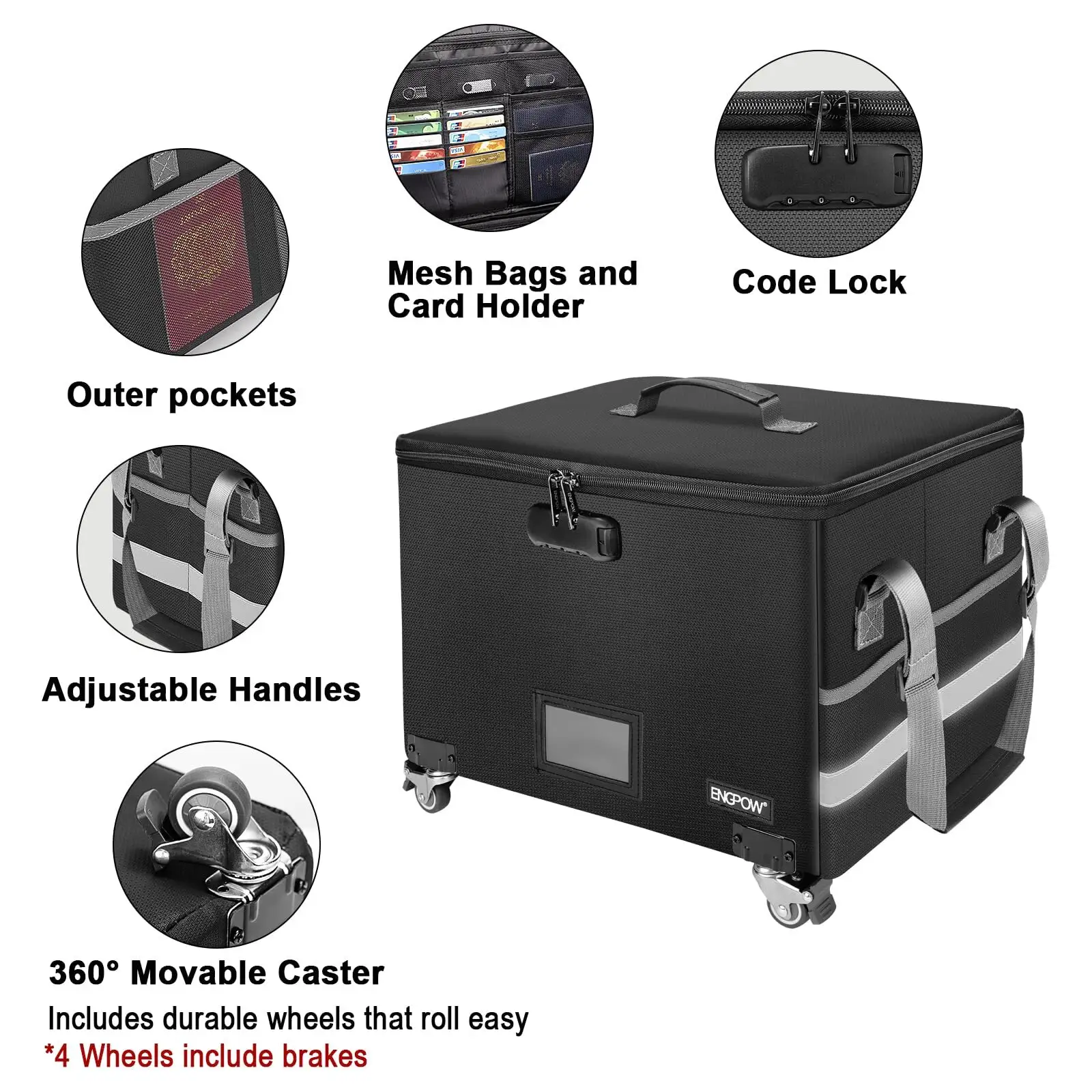 Factory Direct Fireproof Waterproof Document Storage Personalized for Wholesale 4