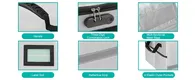Hot Sale Best Fire Proof Box for Documents Sanjiu Manufacture 10