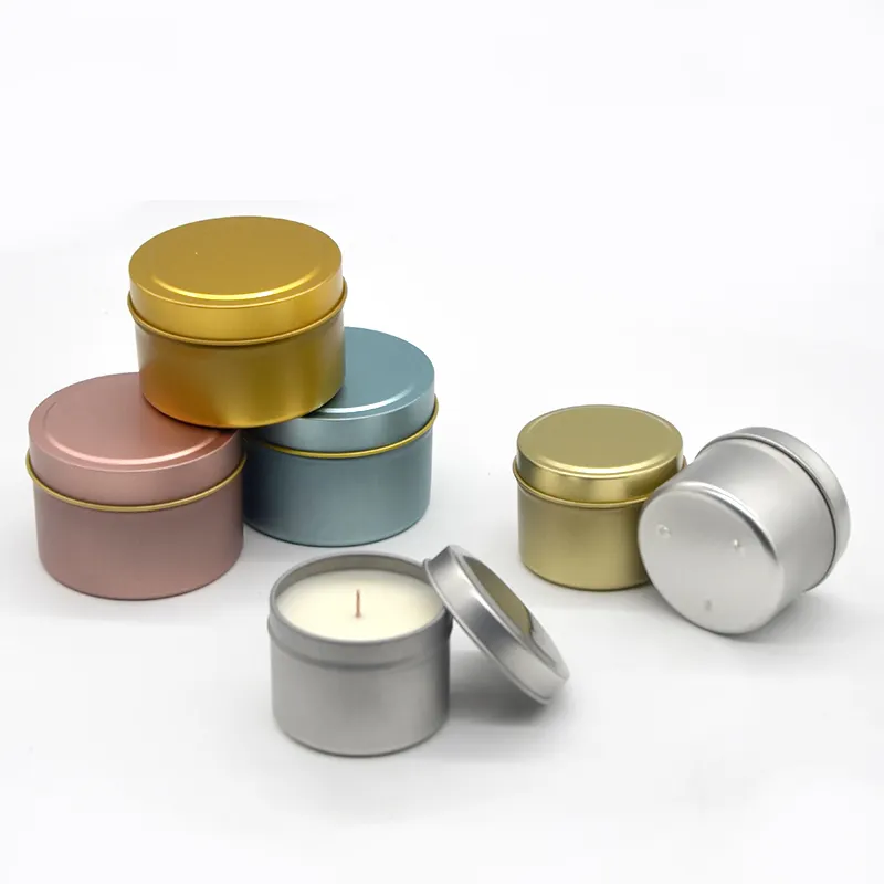 2 Oz Gold Candle Tins Bulk Buy Packing Items Xinhao Package 2