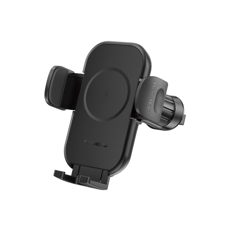 Suporte de telefone para carro com ventilação de ar FONENG Carregador de carro sem fio 15W CP101 1